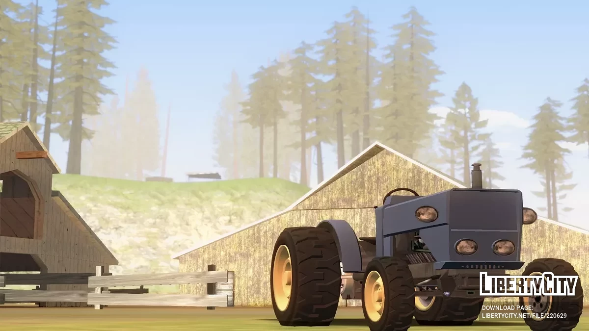 Jack Sheepe Tractor (GTA V / Online) [Only Vehfuncs] / GTA San Andreas