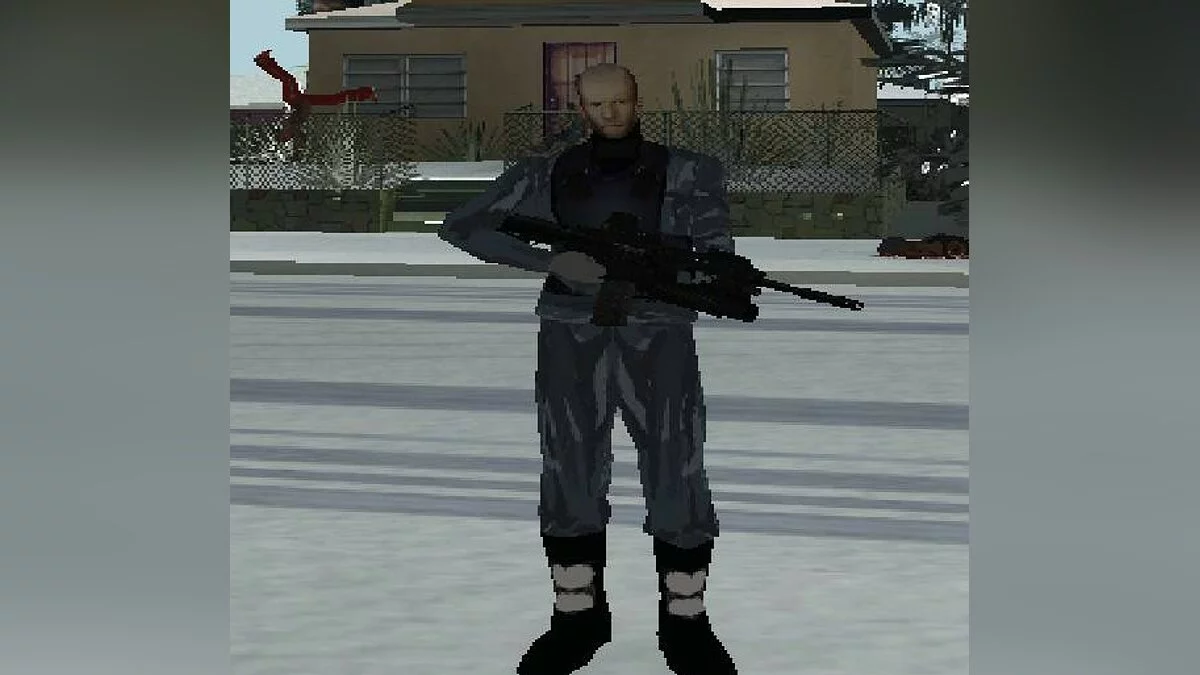 Камуфляж для CJ / GTA San Andreas