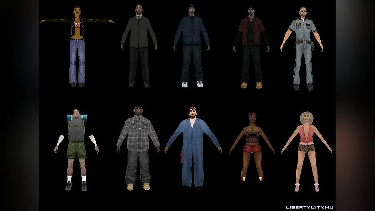 GTA SA Бета Пед / GTA San Andreas