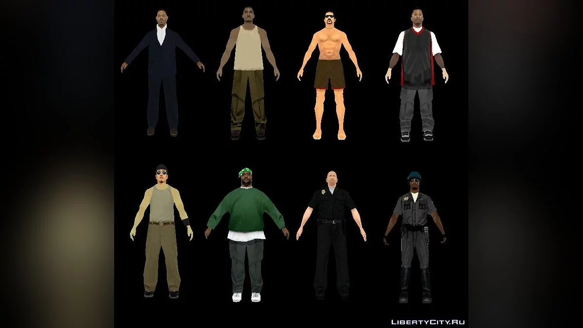 GTA SA Beta Ped  / جي تي إيه سان أندرياس
