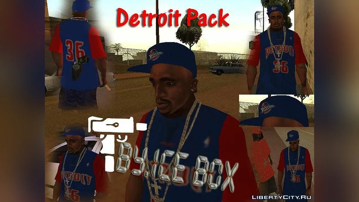 Detroit pack / GTA San Andreas