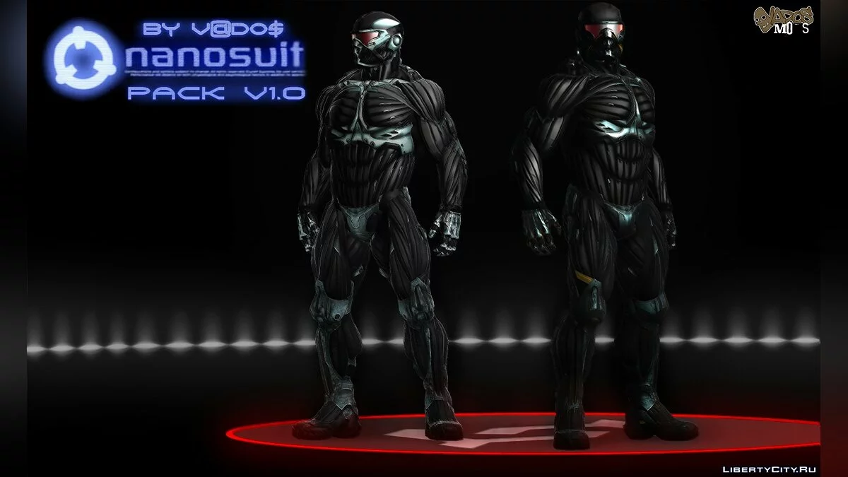 Crysis Nanosuit - сборник скинов / جي تي إيه سان أندرياس