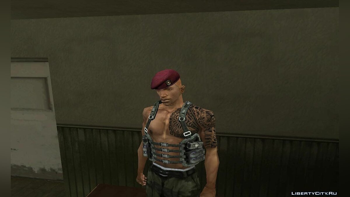 Jack Krauser Skin from Resident Evil for GTA San Andreas