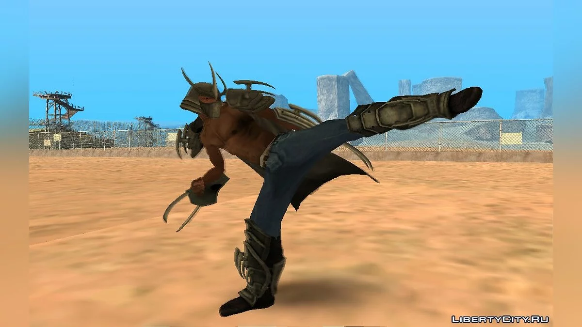 Shredder's Outfit from TMNT OotS / GTA San Andreas