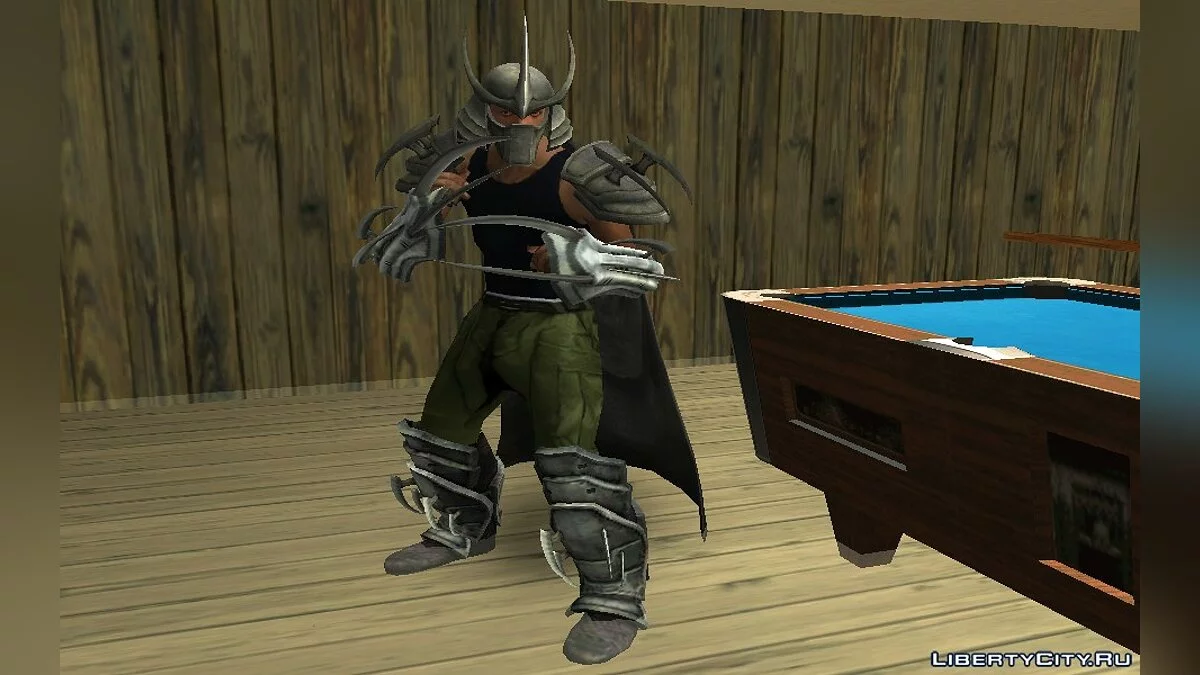 Shredder's Outfit from TMNT OotS / GTA San Andreas