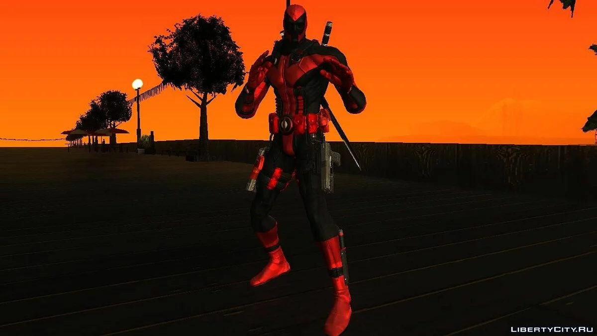 Deadpool Das Spiel Paket v3 / GTA San Andreas