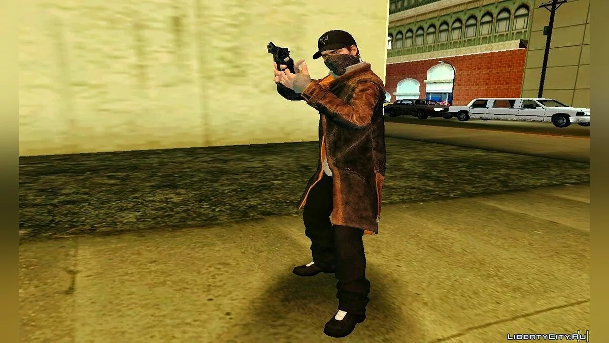 Aiden Pearce Skin Pack / GTA San Andreas