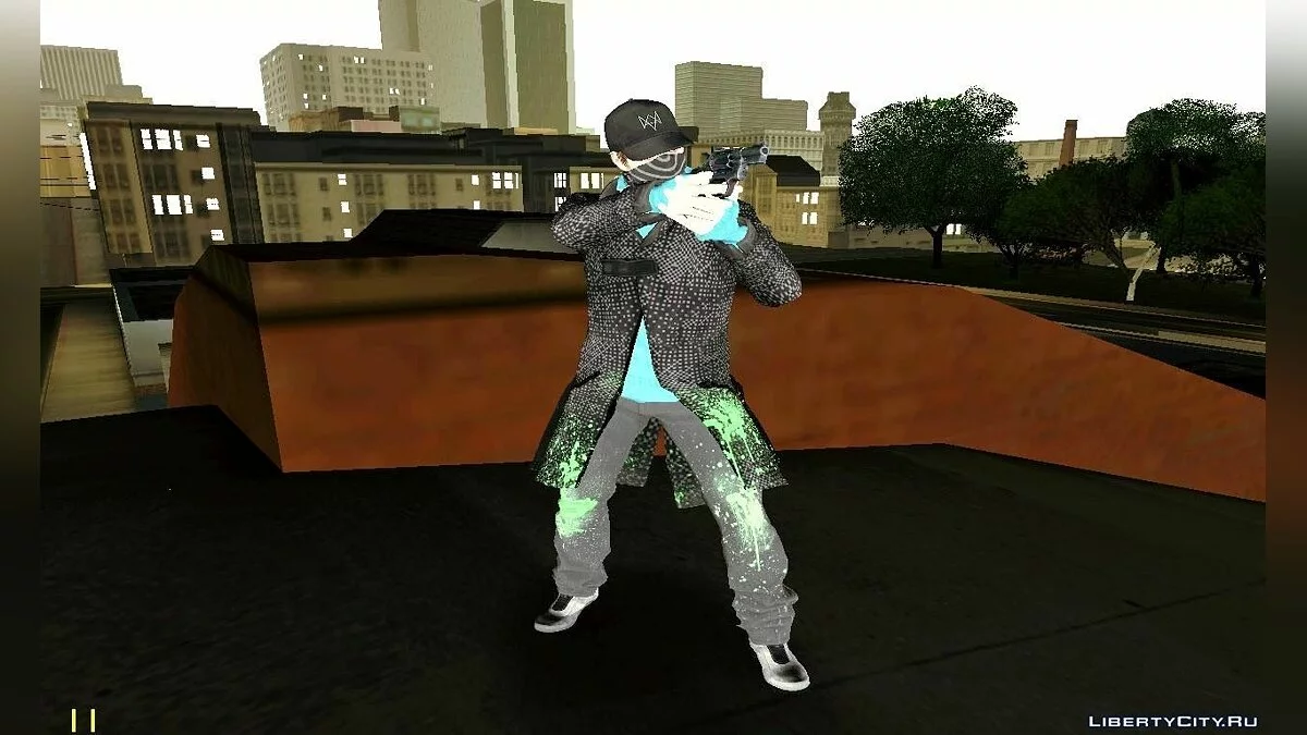 Aiden Pearce Skin Pack / GTA San Andreas