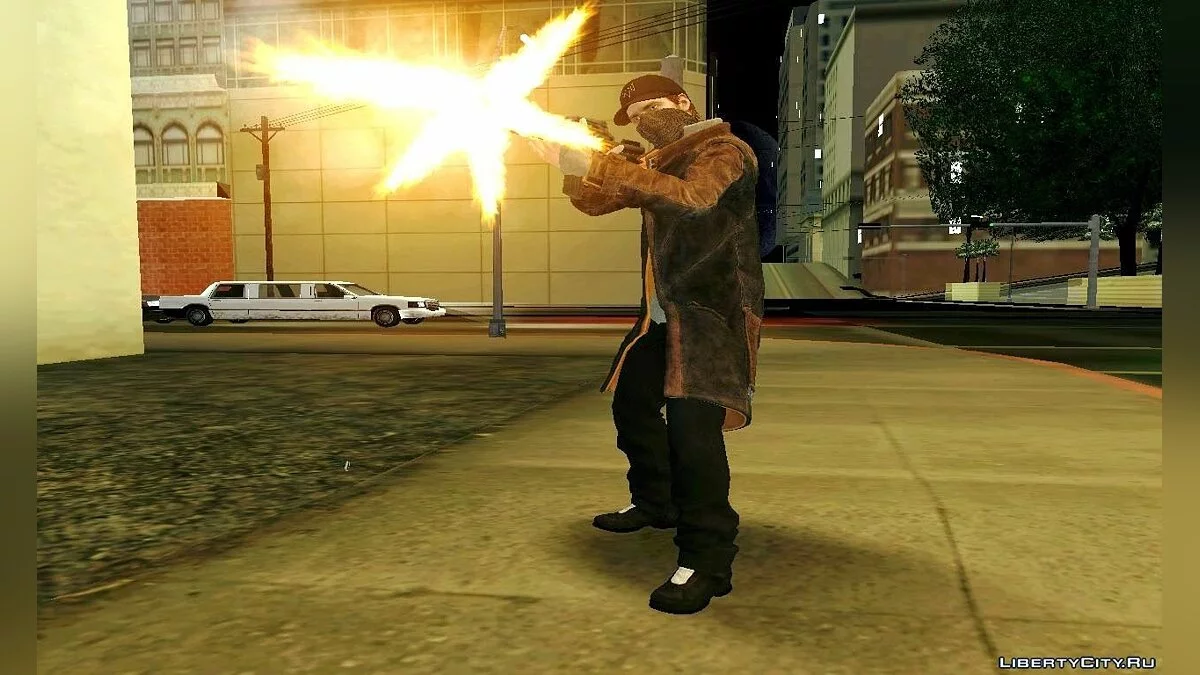 Aiden Pearce Skin Pack / GTA San Andreas