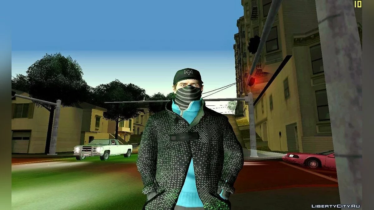 Aiden Pearce Skin Pack / GTA San Andreas