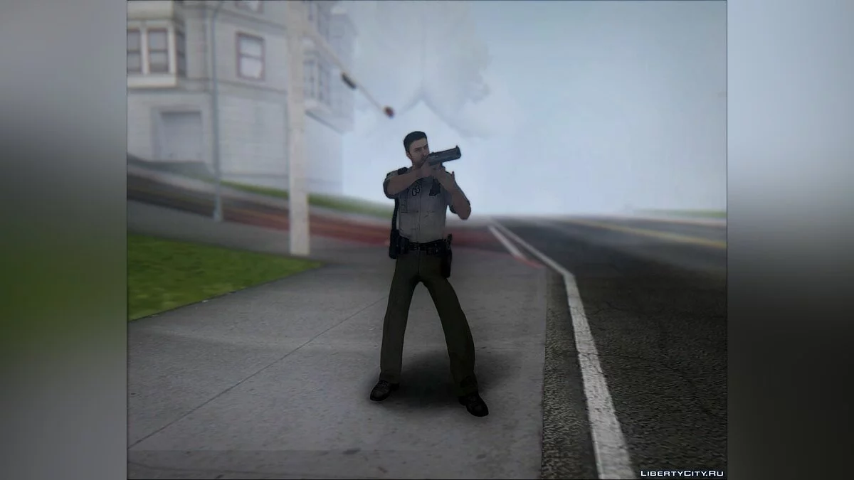 Алекс Шепард з Silent Hill: Homecoming / GTA San Andreas