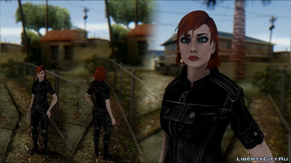 MASS EFFECT : Pack de skins Anna / GTA San Andreas