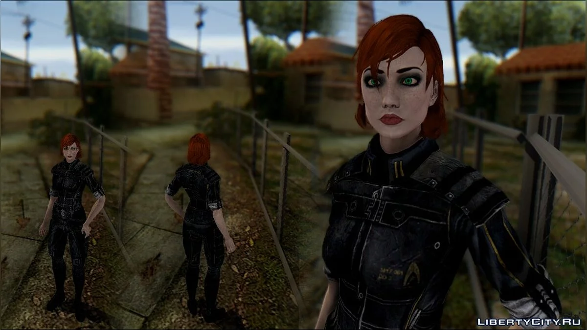 MASS EFFECT : Pack de skins Anna / GTA San Andreas