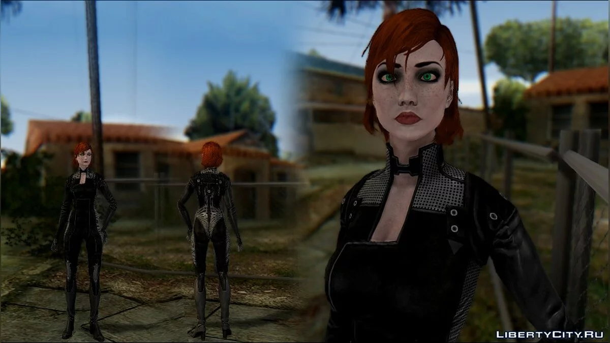 MASS EFFECT : Pack de skins Anna / GTA San Andreas