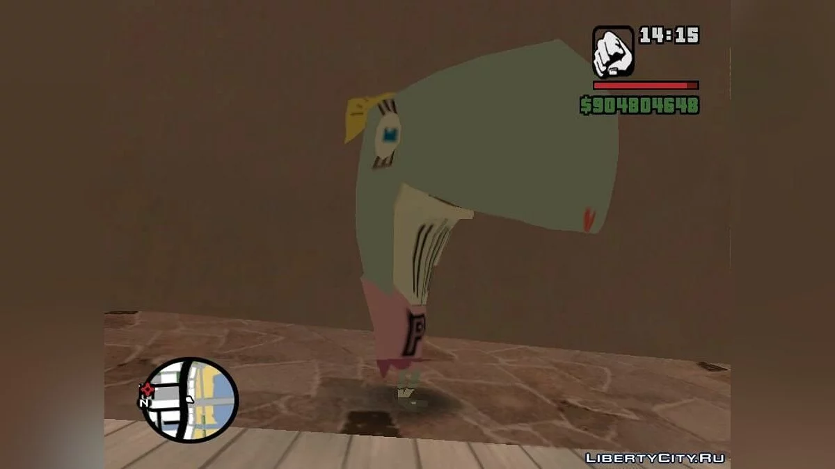 Pack de skins SpongeBob / GTA San Andreas