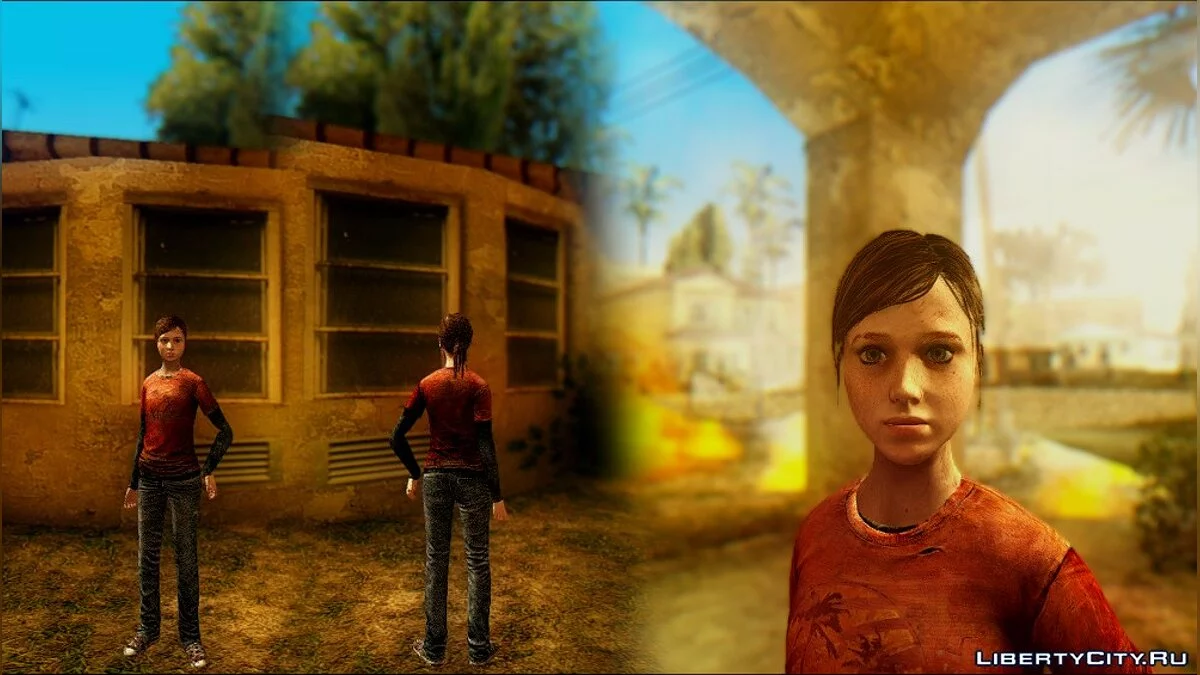 Paquete de skins de The Last Of Us (nuevo) / GTA San Andreas