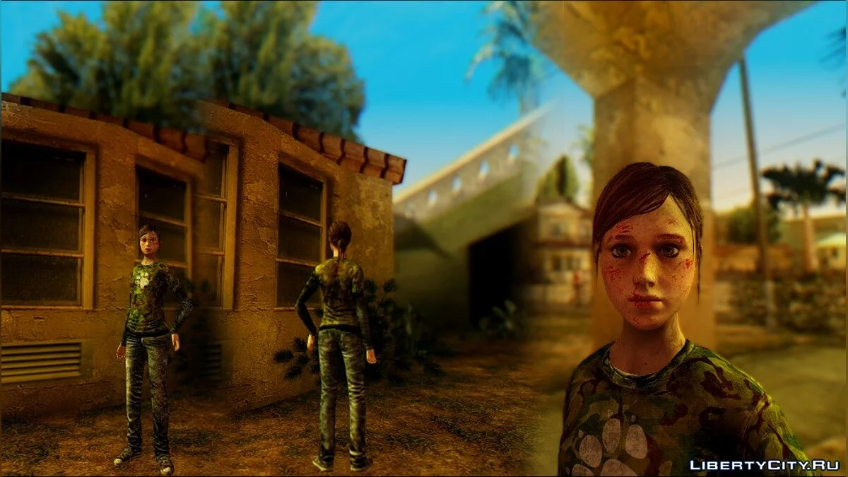 Paquete de skins de The Last Of Us (nuevo) / GTA San Andreas