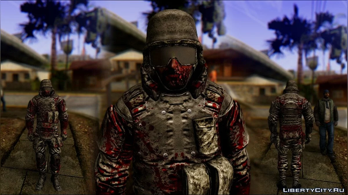 Outlast: пак скинів / GTA San Andreas