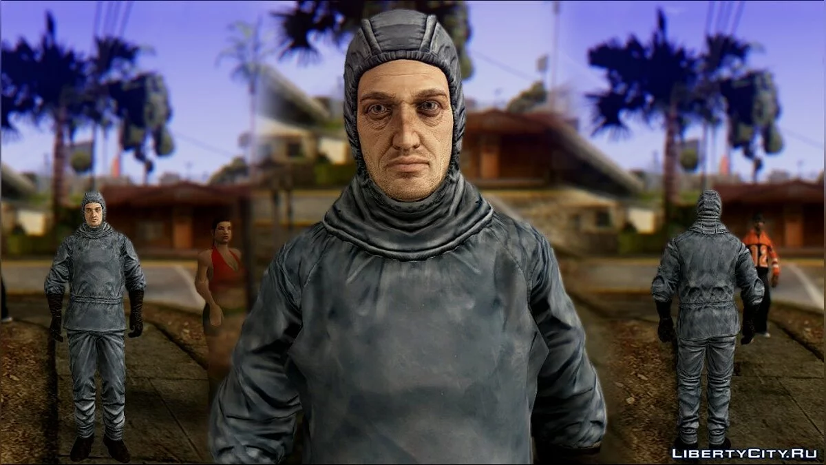 Outlast: пак скинів / GTA San Andreas