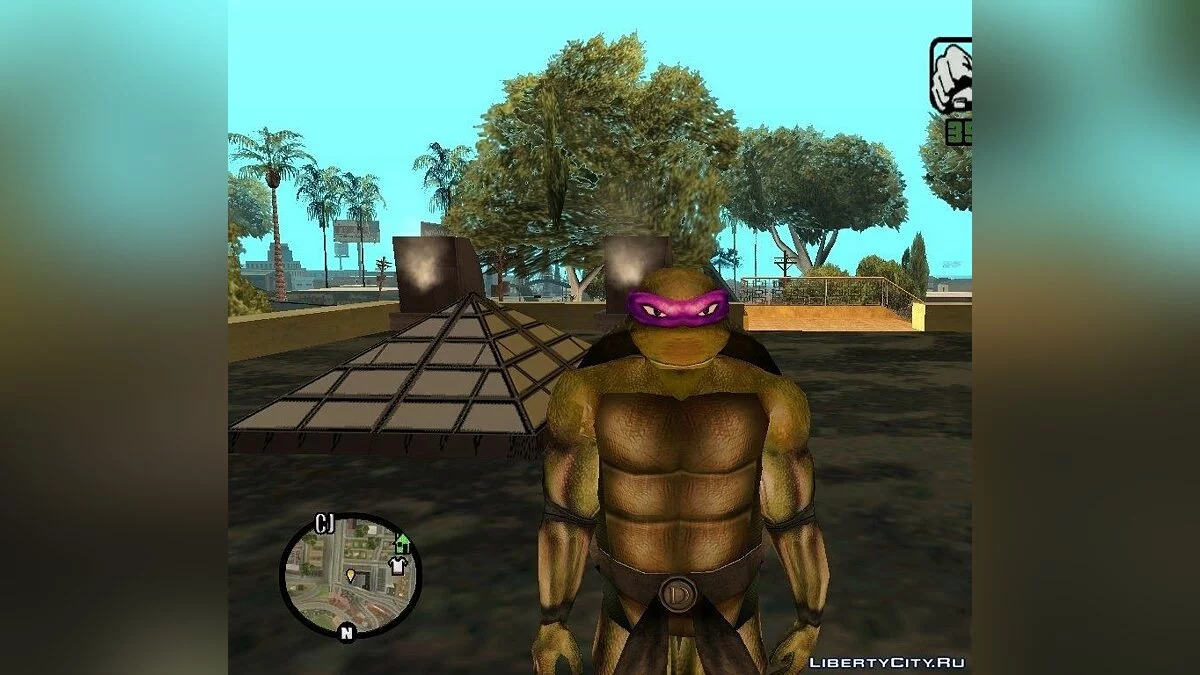 Teenage Mutant Ninja Turtles / GTA San Andreas