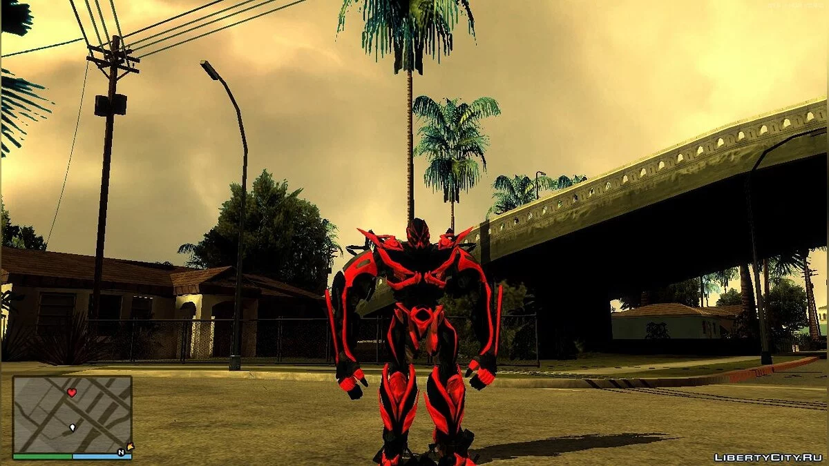 Transformers: Skin-pack / GTA San Andreas