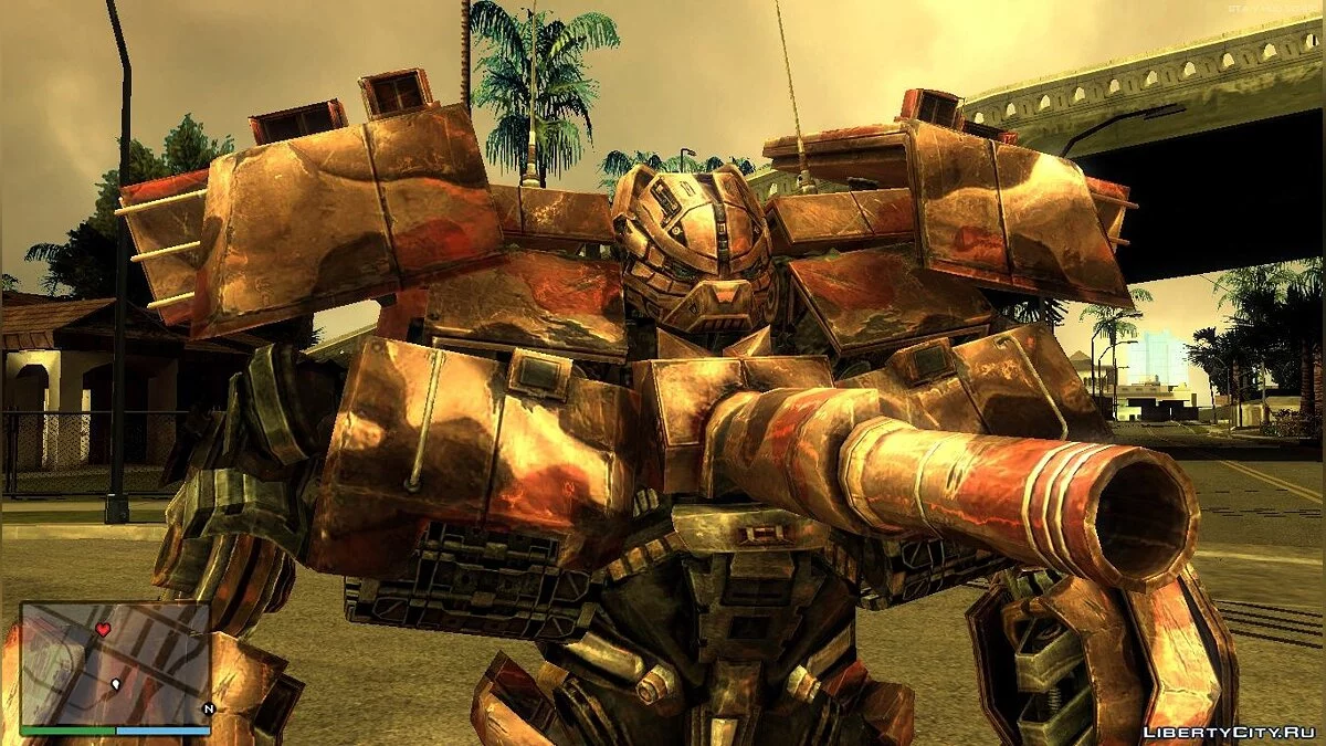 Transformers: Skin-pack / GTA San Andreas