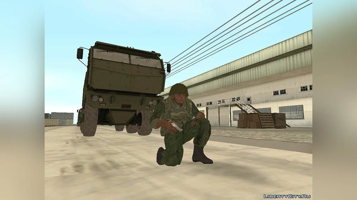 Боец ВДВ / GTA San Andreas