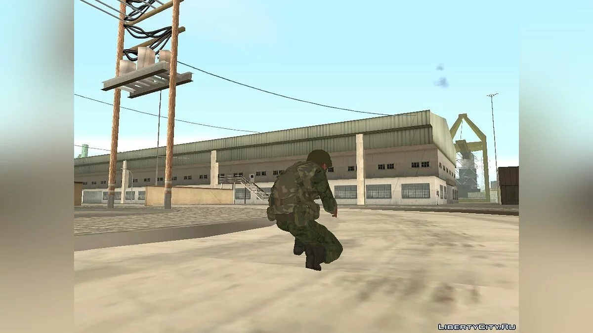 Боец ВДВ / GTA San Andreas