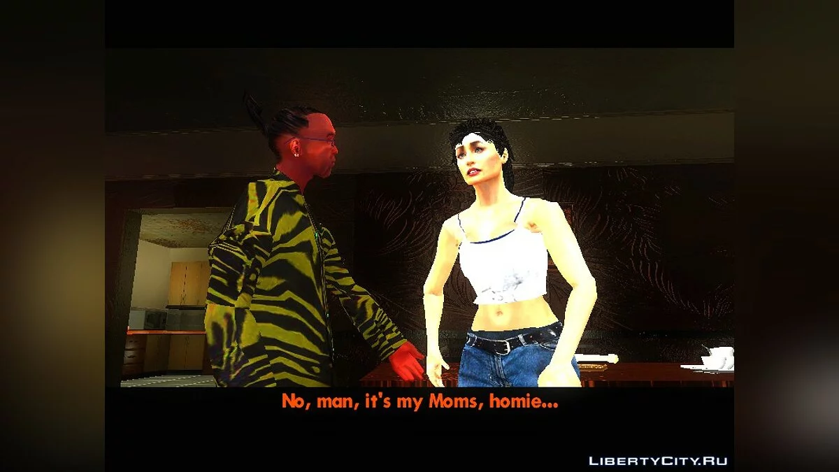 Mod CJ Féminin / GTA San Andreas