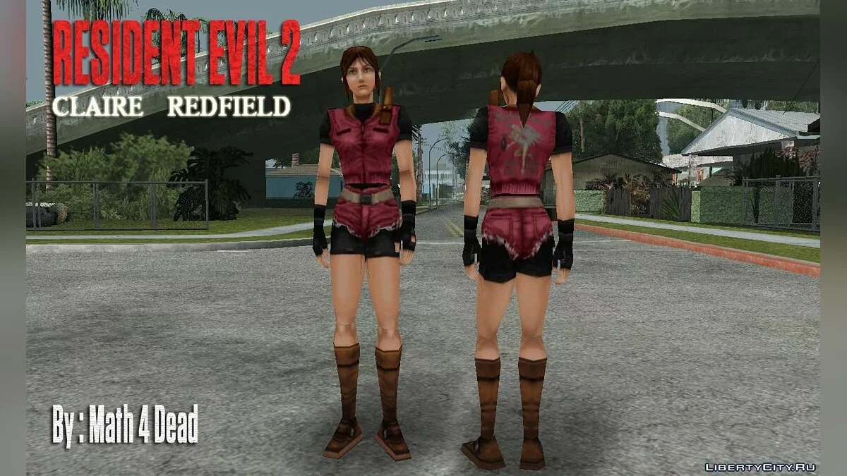 Pack de personnages de Resident Evil 2 / GTA San Andreas