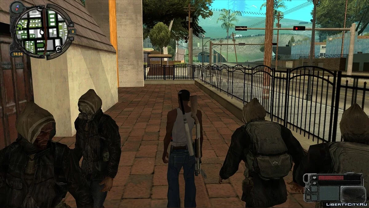 Paquete de bandidos S.T.A.L.K.E.R ТЧ / GTA San Andreas