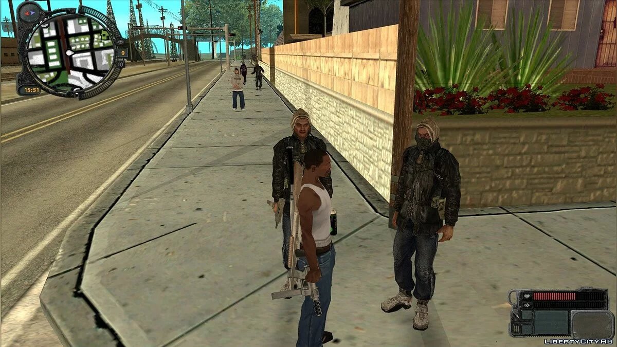 Paquete de bandidos S.T.A.L.K.E.R ТЧ / GTA San Andreas