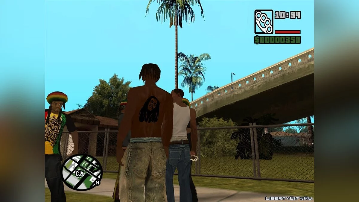 Банда Растаманов / GTA San Andreas