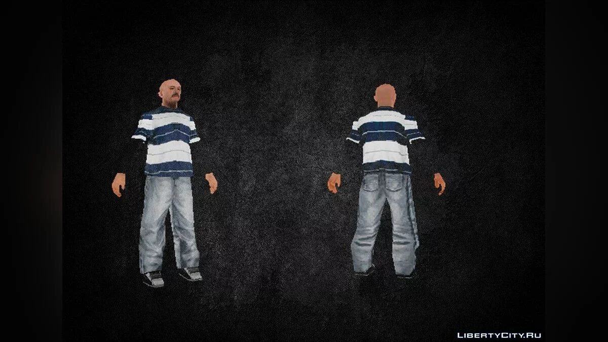 Лысые педы. Skin Pack / GTA San Andreas