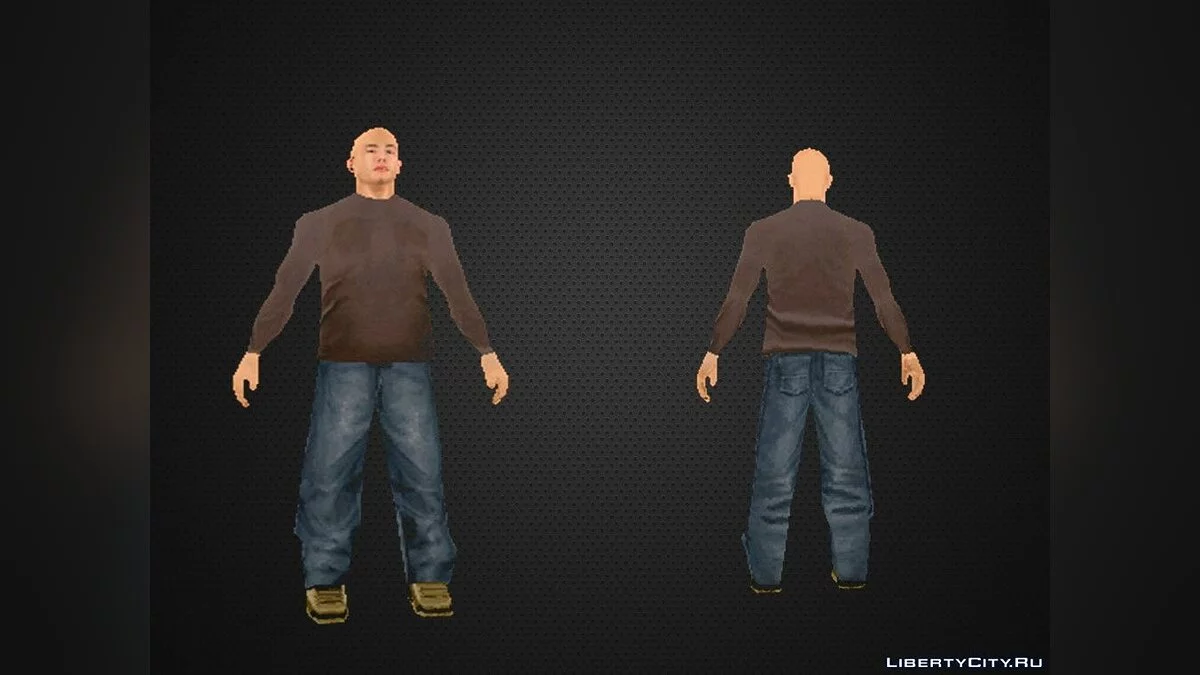 Лысые педы. Skin Pack / GTA San Andreas