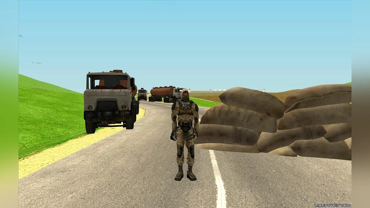 المتجولون من S.T.A.L.K.E.R. TT2 / جي تي إيه سان أندرياس