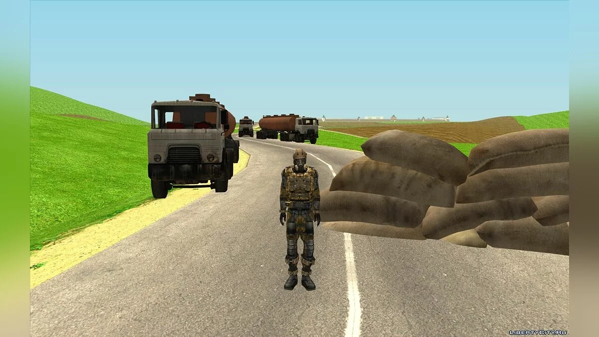 المتجولون من S.T.A.L.K.E.R. TT2 / جي تي إيه سان أندرياس