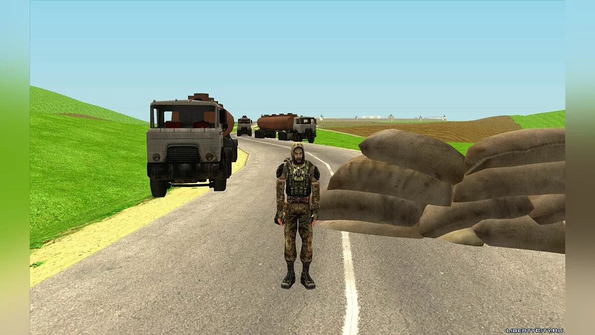 المتجولون من S.T.A.L.K.E.R. TT2 / جي تي إيه سان أندرياس