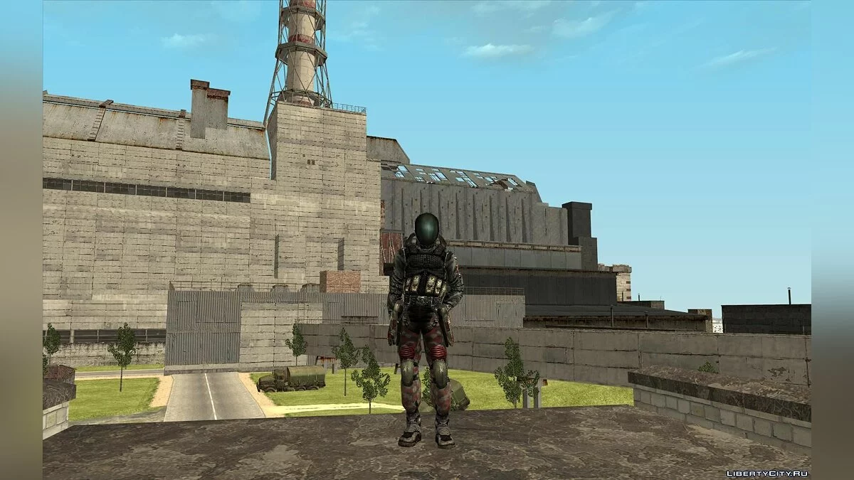 Ювілейний збірник скинів з S.T.A.L.K.E.R / GTA San Andreas