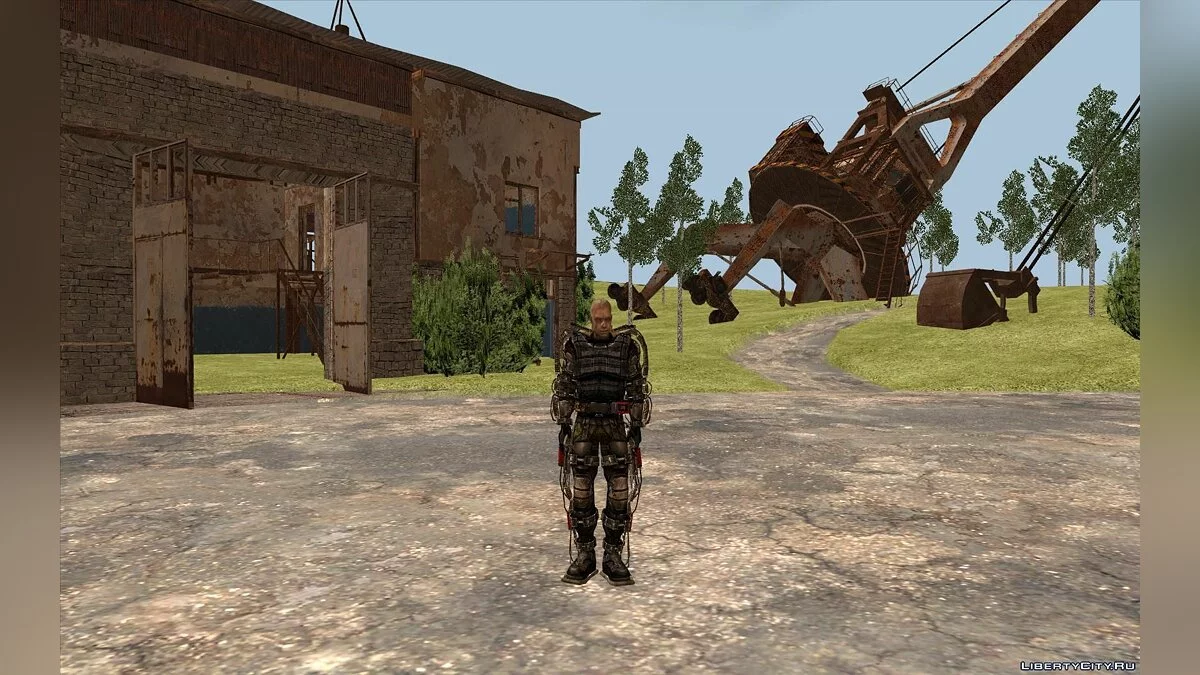 Наемник Шрам з S.T.A.L.K.E.R. / GTA San Andreas
