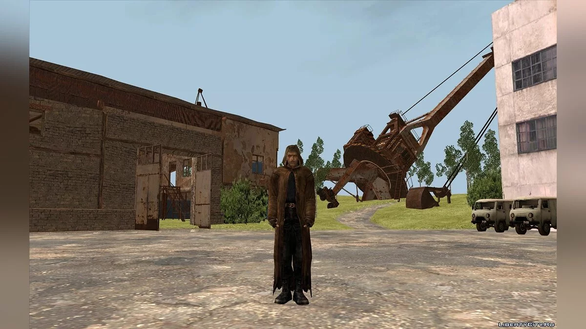 Наемник Шрам з S.T.A.L.K.E.R. / GTA San Andreas