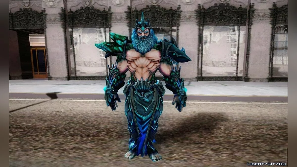 Götter verschiedener Religionen aus dem Spiel SMITE / GTA San Andreas