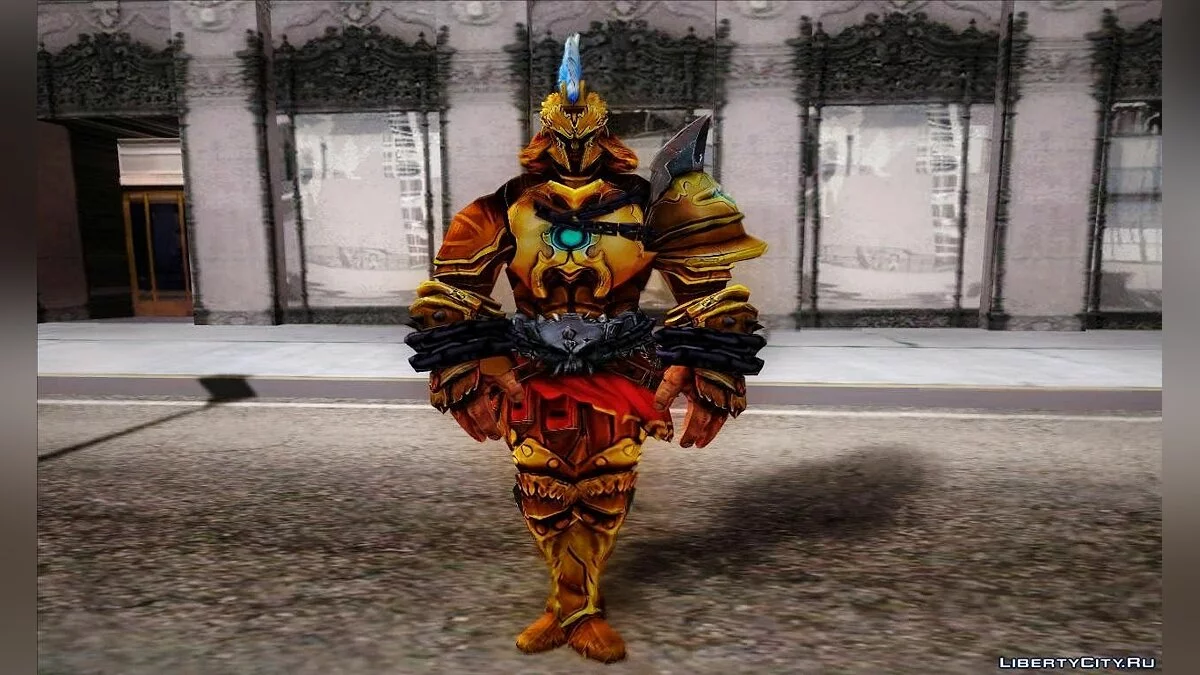 Götter verschiedener Religionen aus dem Spiel SMITE / GTA San Andreas