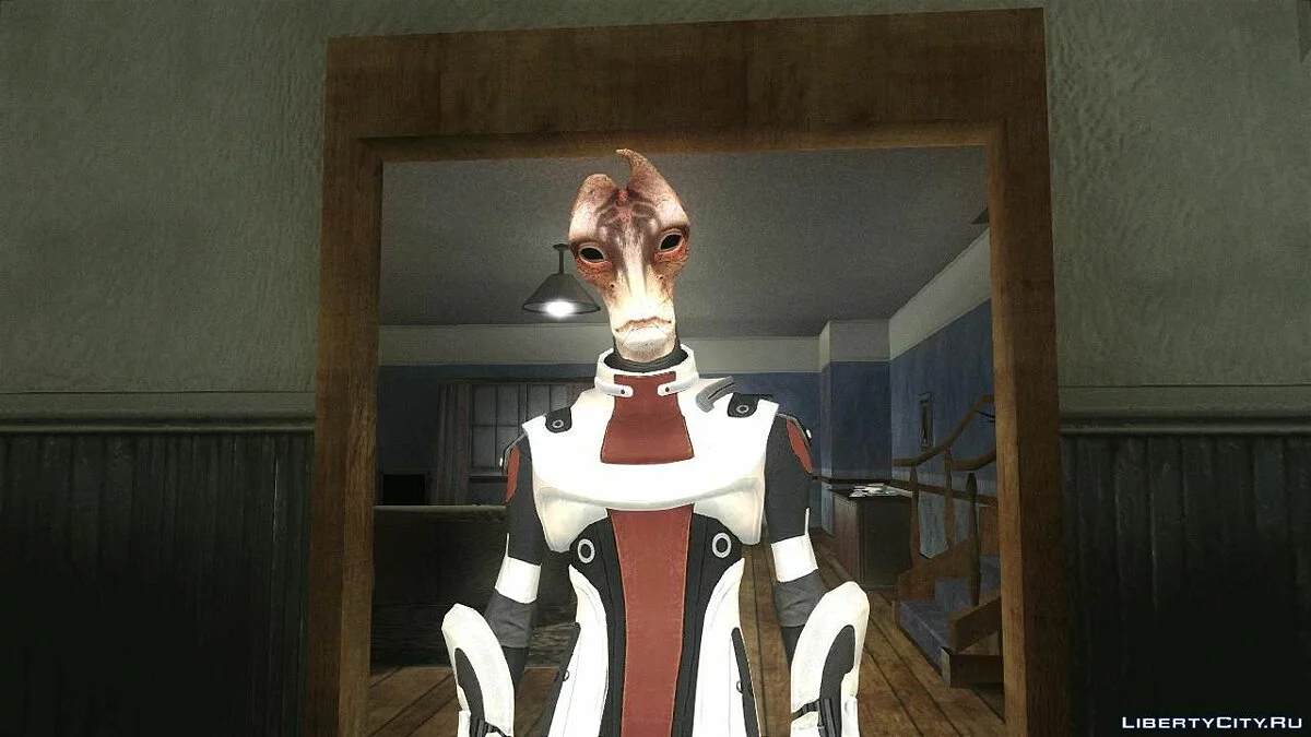 Величезний збірник скінів з Mass Effect / GTA San Andreas