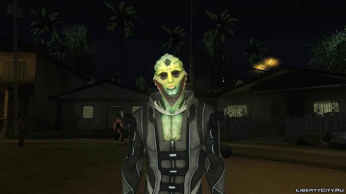Величезний збірник скінів з Mass Effect / GTA San Andreas
