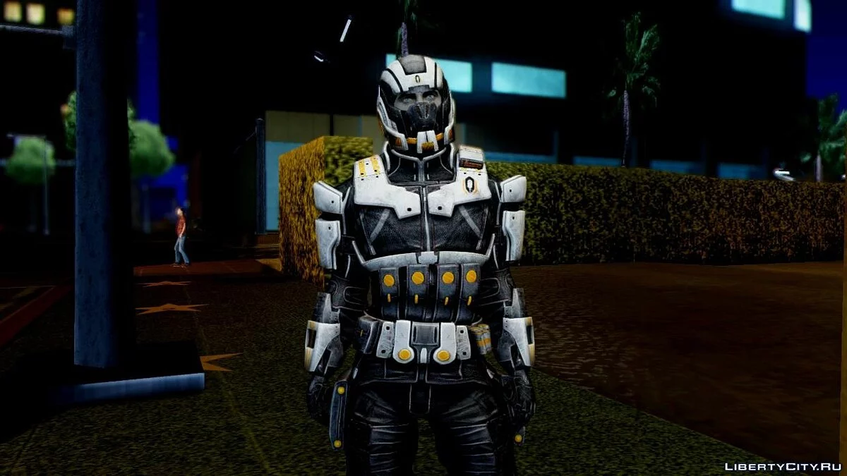 Величезний збірник скінів з Mass Effect / GTA San Andreas