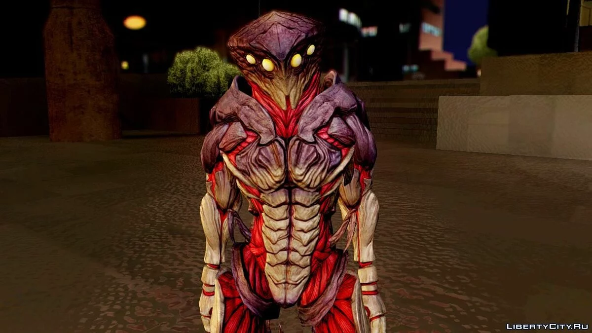 Величезний збірник скінів з Mass Effect / GTA San Andreas