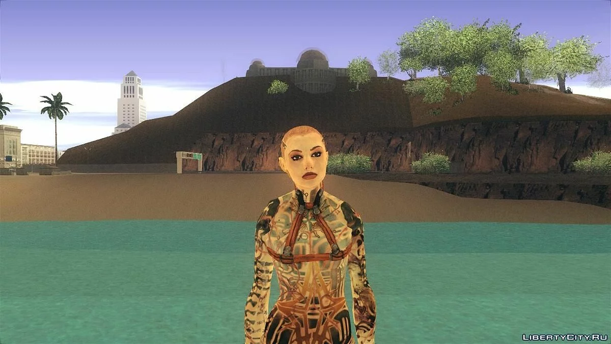 Величезний збірник скінів з Mass Effect / GTA San Andreas