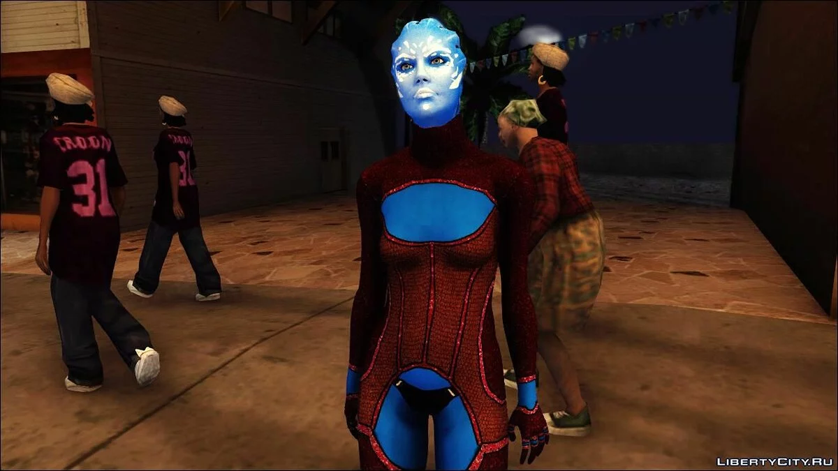 Величезний збірник скінів з Mass Effect / GTA San Andreas