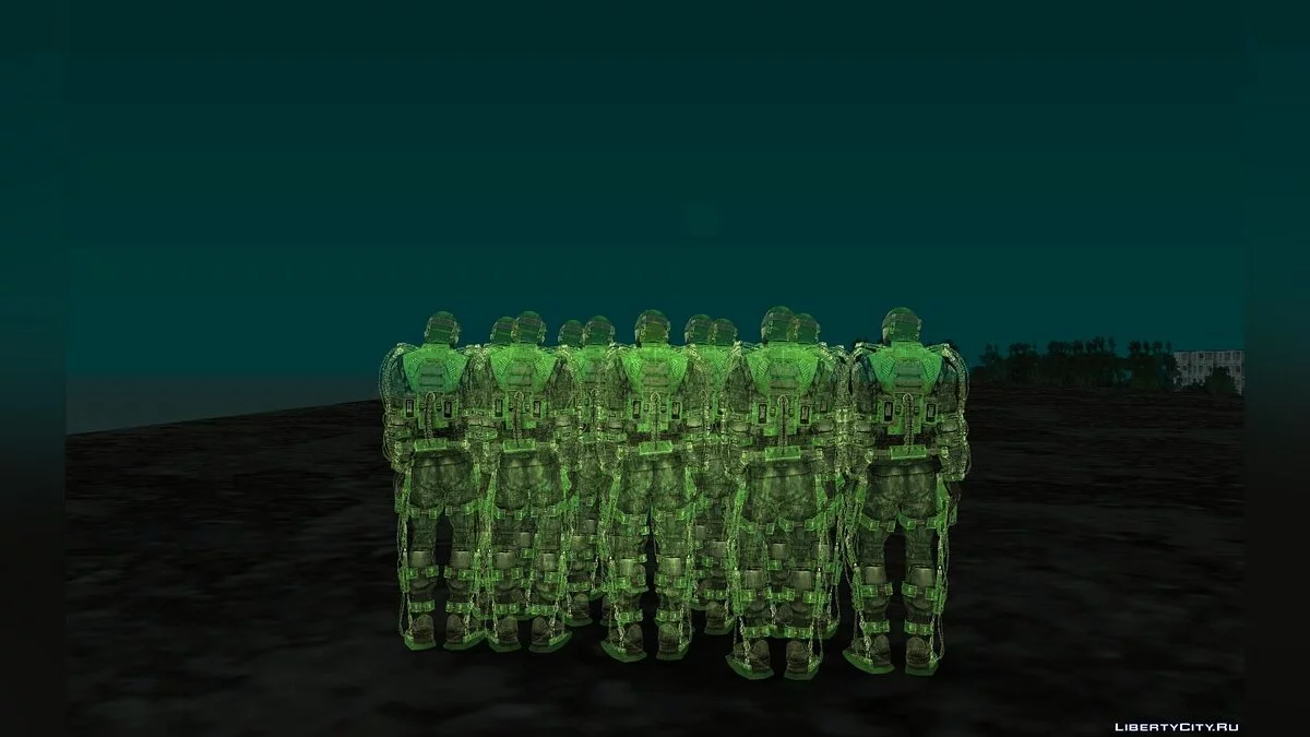 Fantômes (mercenaires) de S.T.A.L.K.E.R. / GTA San Andreas